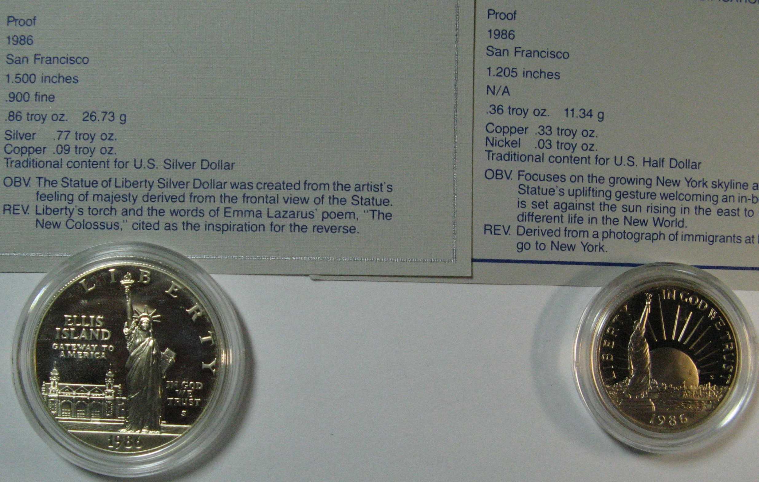 Commems-Collection-Questions:-Answer-#11---1986-Statue-Of-Liberty-Commemorative-Coin-Program