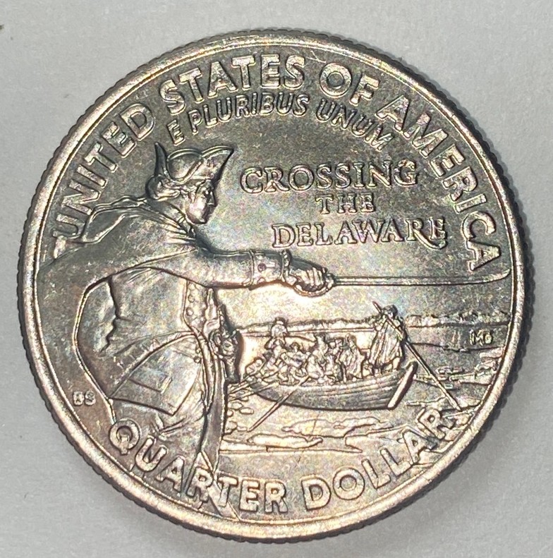 2021-P-Crossing-The-Delaware-Quarter---Entire-Reverse-Appears-Doubled.-MD-Or-DDR-?