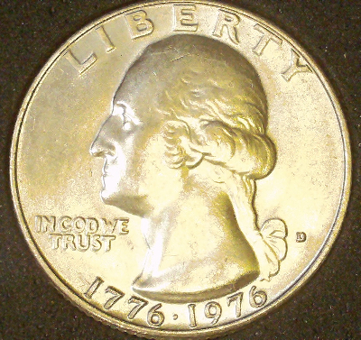 1976-D-Bicentennial-Quarter-Looks-Like-Doubling-At-Bottom-Of-Drum
