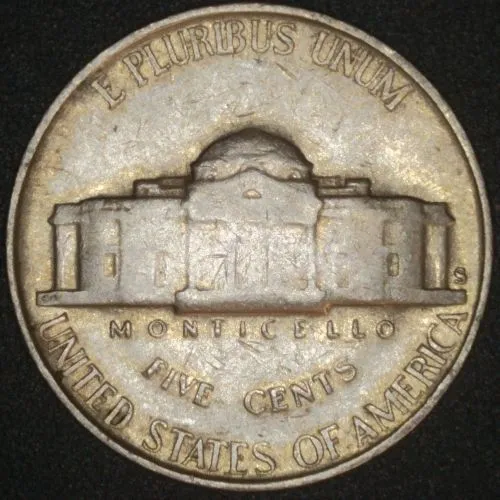 1949-S-Jefferson-Nickel--/-Fun-Find,-Lower-Mintage