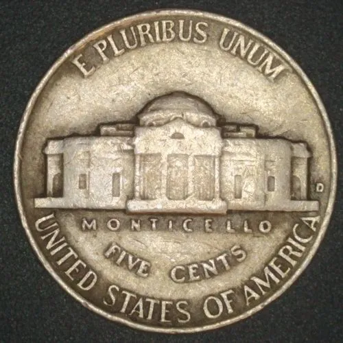 1939-D-Jefferson-Nickel-/-Low-Mintage-CRH-Find
