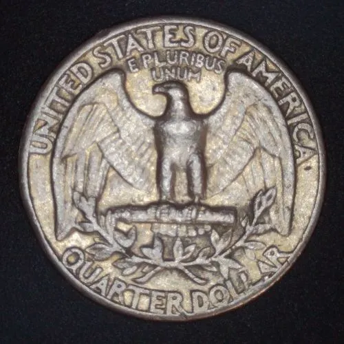 1966-Quarter-/-Nice-Example-Of-A-Folded-Over-Rim-Fin