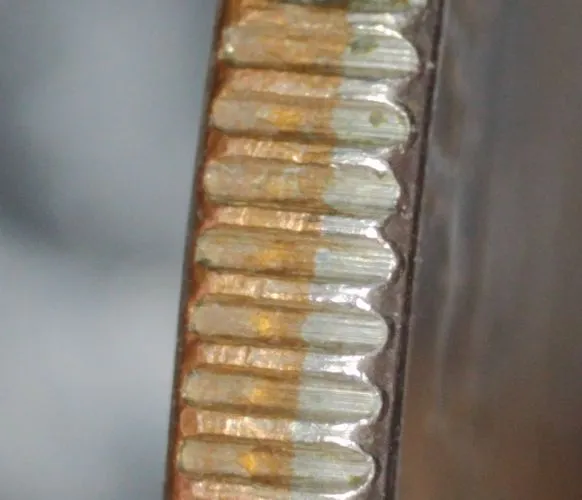1990-D-Kennedy-Half-/-Unusual-Crenellated-Rim