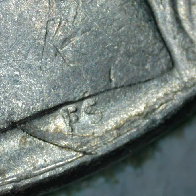 1997-D-Jefferson-Nickel-/-Unusual-Folded-Rim-Fin-Or-Something-Else?