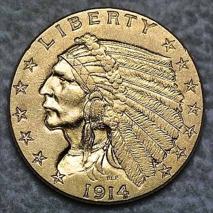 1914-Quarter-Eagle-Grade-And-Opinion-Please