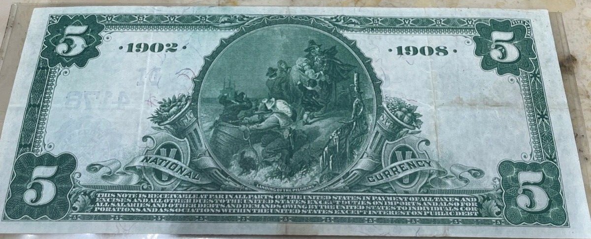 1902-$5-National-Bank-Note-Db-St-Louis