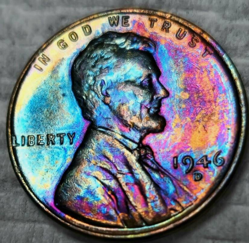 Do-You-Think-This-1946-D-Penny-Listed-On-Ebay-Has-Artificial-Toning/Is-A-Scam