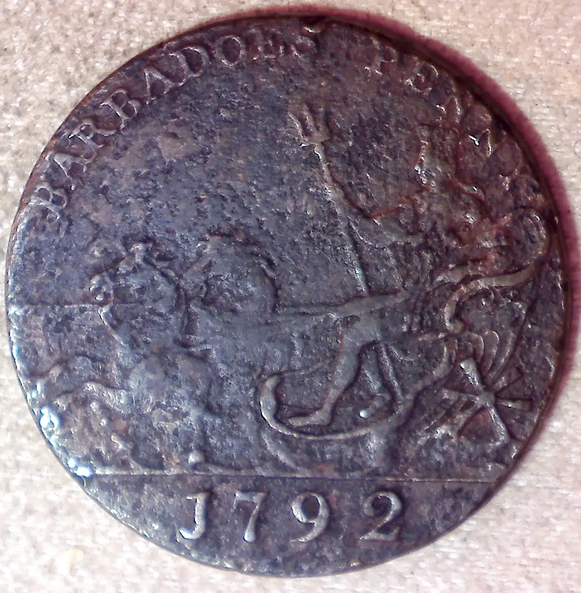 Barbados-1792-Penny-Token