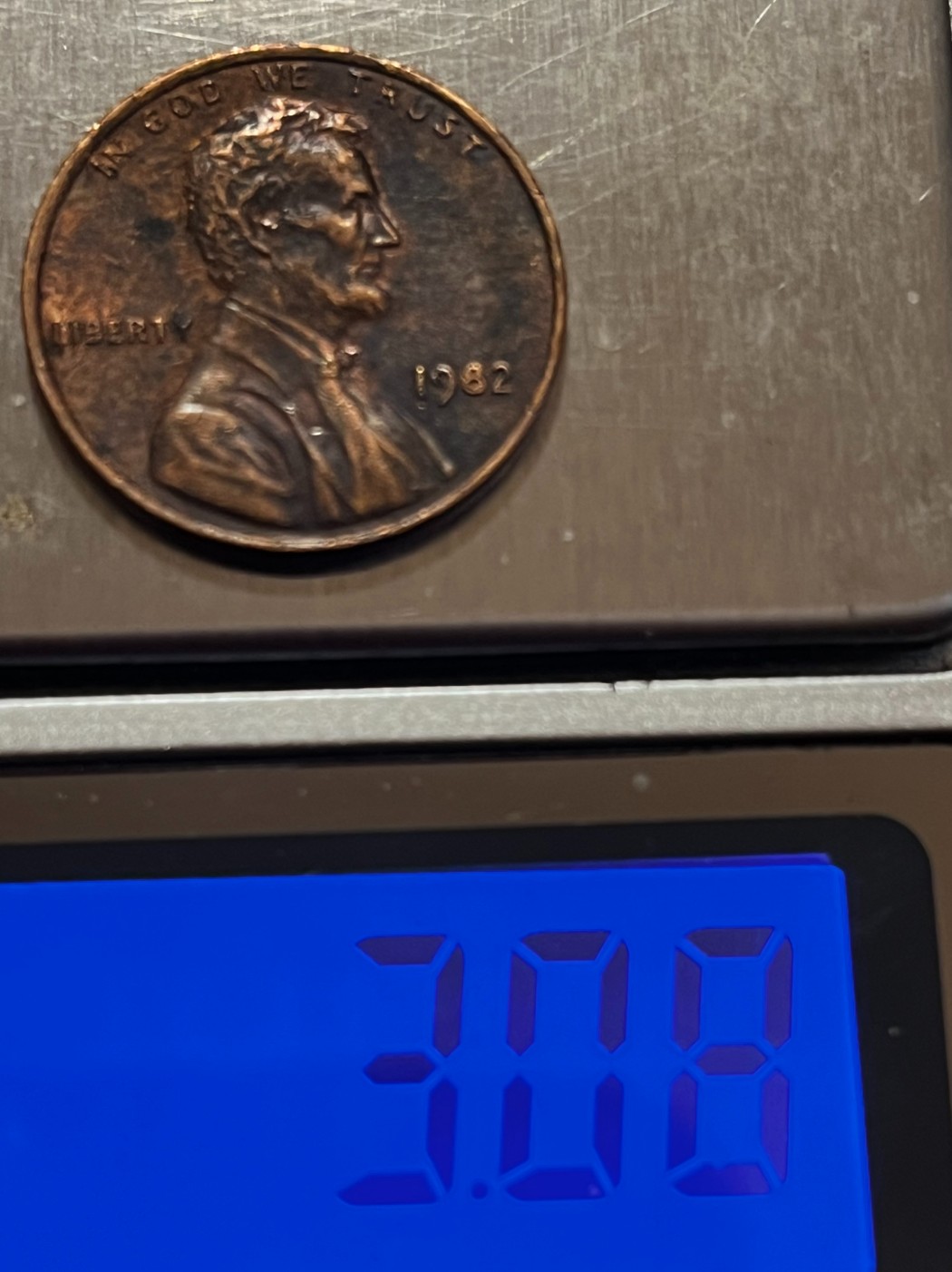 1982-Small-Date-No-Mint-3.08-Weight