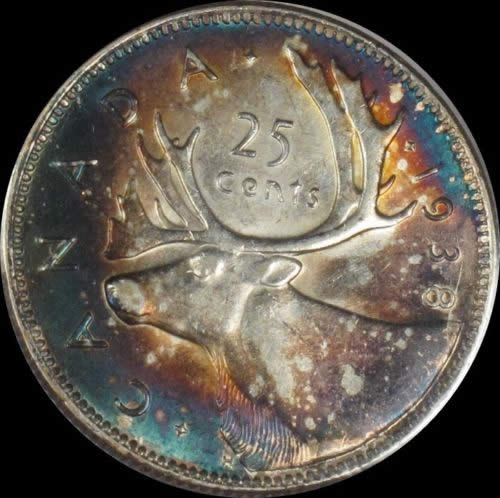 Toned-Canadian-Coins