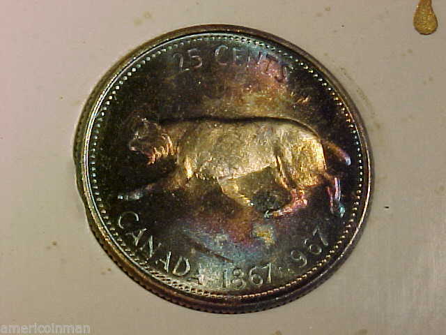Toned-Canadian-Coins