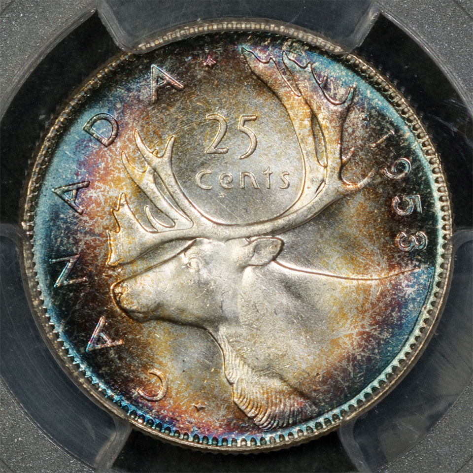 Toned-Canadian-Coins