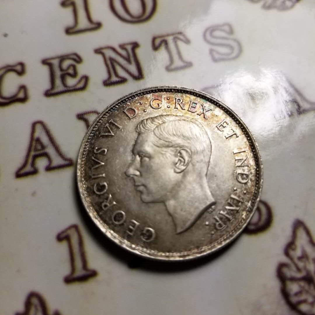 Toned-Canadian-Coins