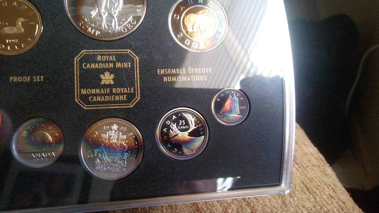 Toned-Canadian-Coins