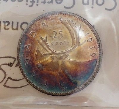Toned-Canadian-Coins