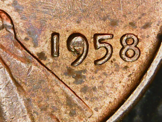 1958-P-Broken-Post-Date-And-Die-Break-On-Lincoln-Bust-Around-VDB
