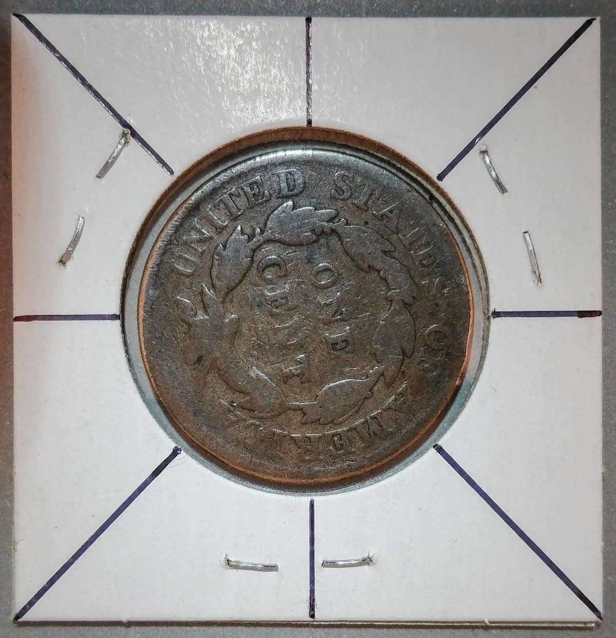 1816-Coronet-Large-Cent-W/-Rotated-Die