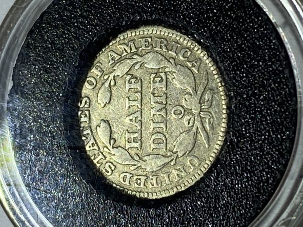 1853-O-1/2-Dime-For-Grading
