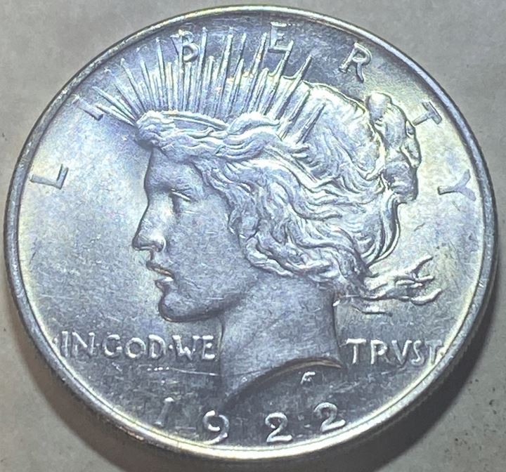 1922-Peace-Dollar-For-Grading