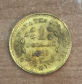 1-Gold-Dollar-1851-With-3-Stars-On-Reverse