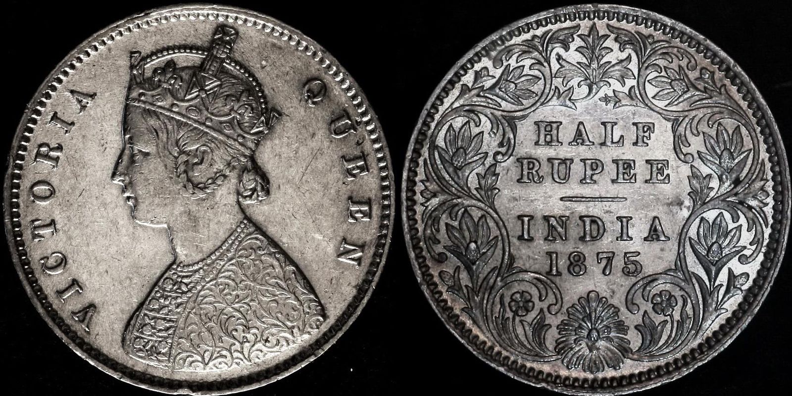 India-Half-Rupee-For-Grading