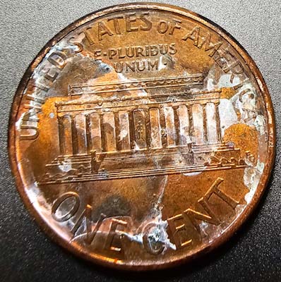 Lincoln-Penny-Can't-See-The-Date-Or-Mint-1996-D