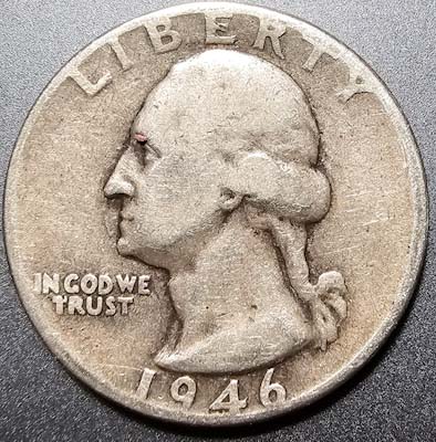 1946-Silver-Quarter-No-Mint