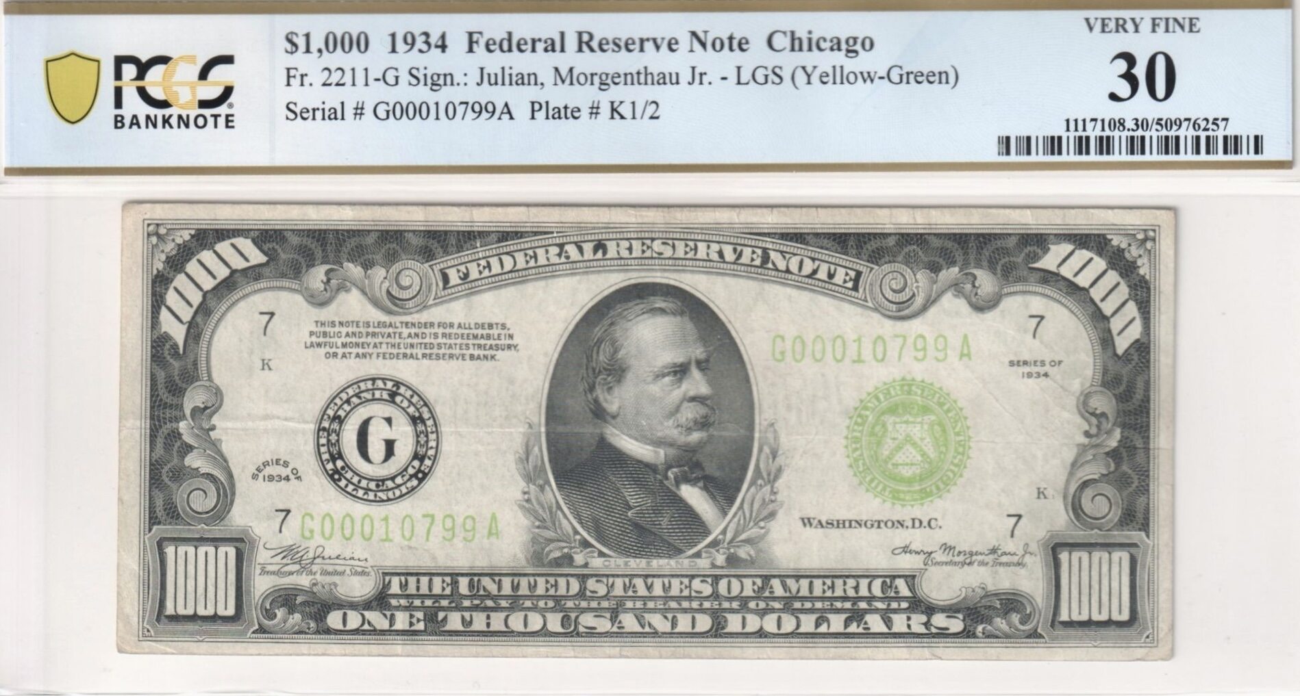 1934-$1000-Federal-Reserve-Note---Grade