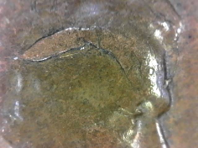 1966-And-1957-Lincoln-Cents-Retained-Die-Cracks-On-Lincoln's-Head
