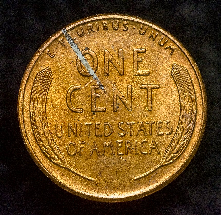 1944-D-Lincoln-,-Intrinsic-Metallic-Inclusion