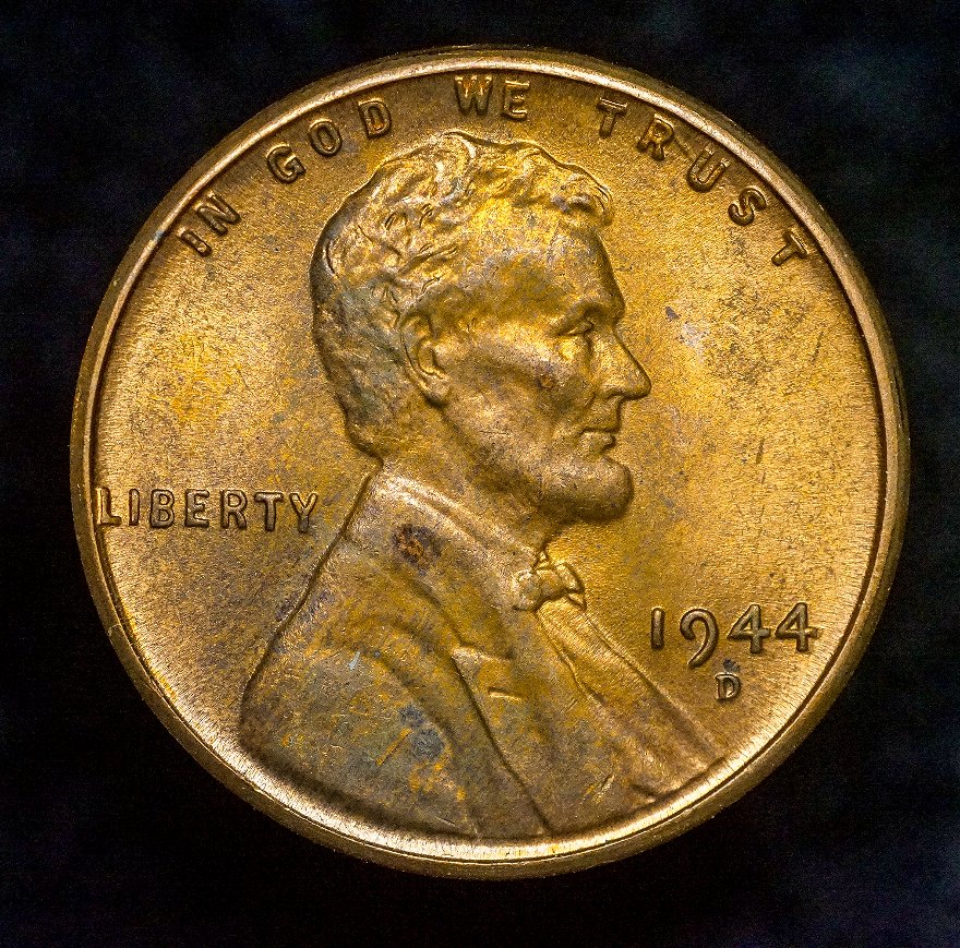 1944-D-Lincoln-,-Intrinsic-Metallic-Inclusion