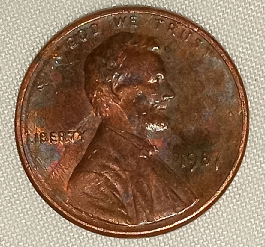 1987-P-Lincoln-Cent-Die-Break.-Huge!