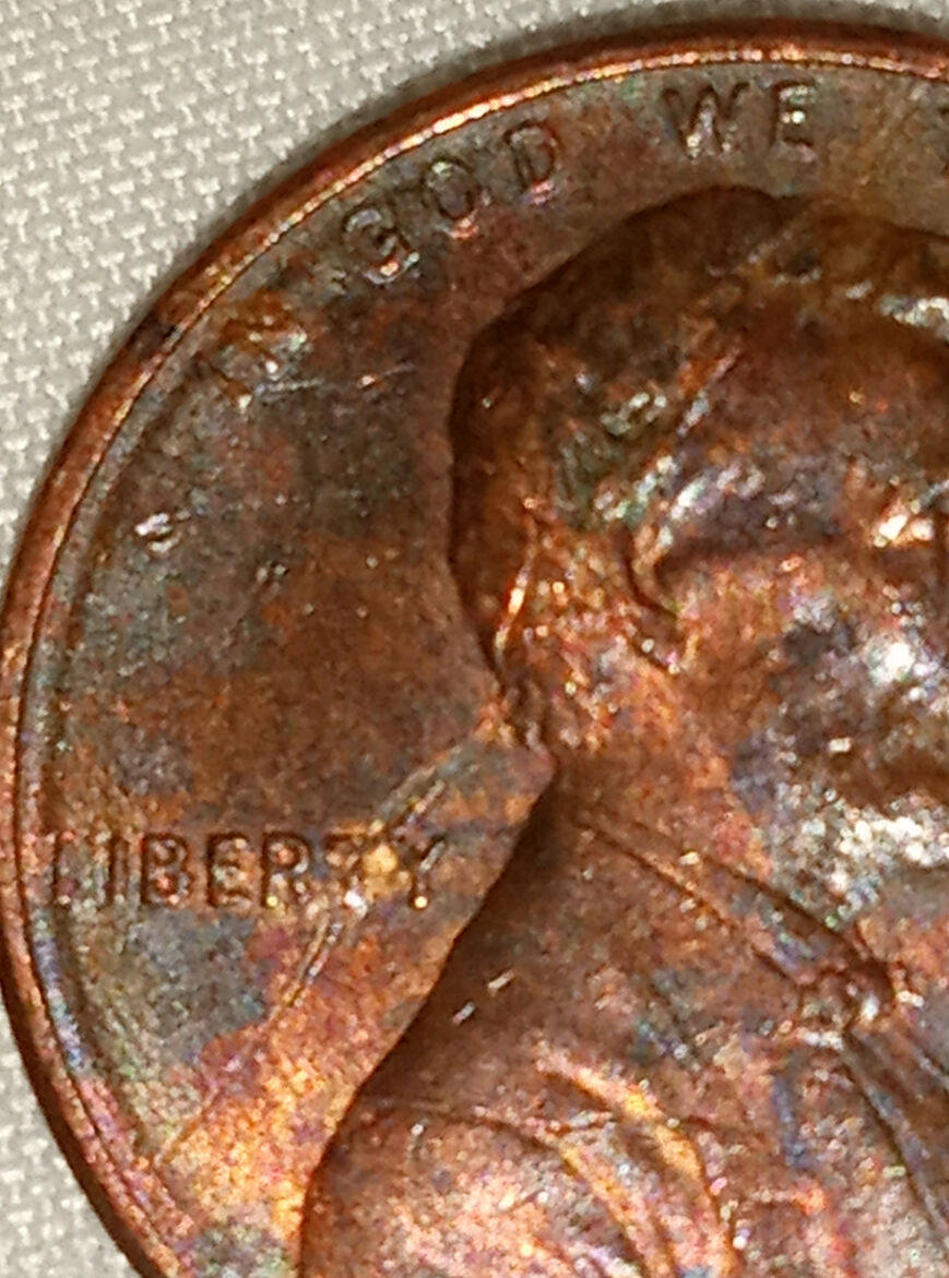1987-P-Lincoln-Cent-Die-Break.-Huge!