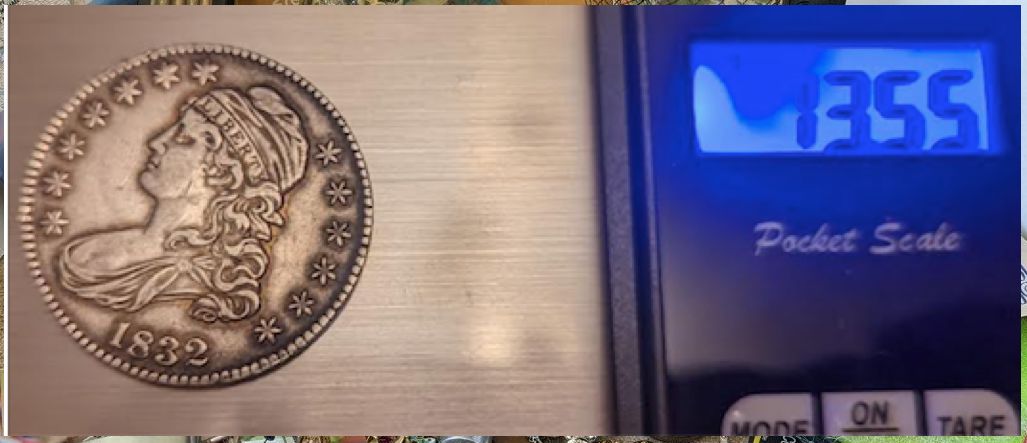 1832-Capped-Bust-Half-Dollar-Overweight---Fake?
