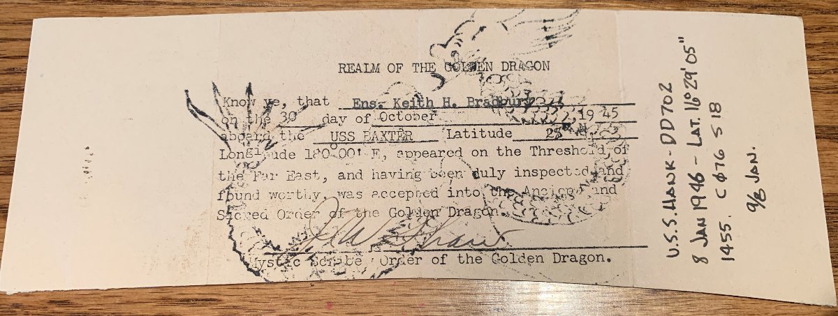 Cool-Short-Snorter-From-Just-Past-Post-WWII,-Lots-Of-Signatures!