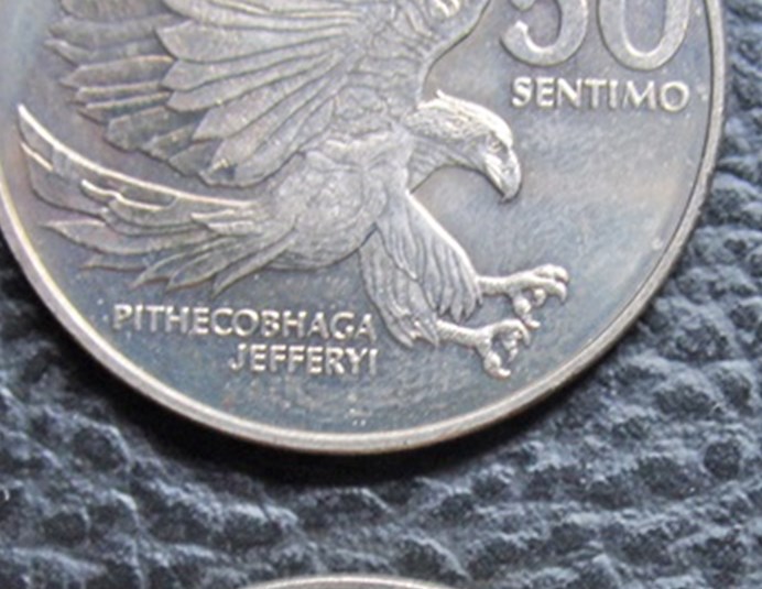 Uncirculated-37-Pcs.-50-Sentimos-1983-Error:-Pithecobhaga