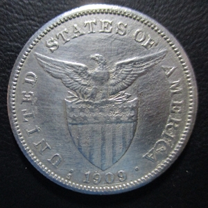 1909-S-One-Peso-Uspi-S/S,-DDO-Ddr?