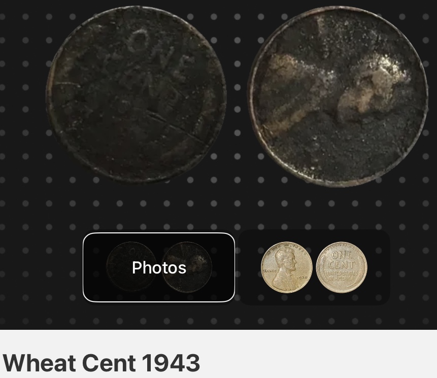 1943-Maybe-Copper-Penny?-Not-Stick-To-Magnet.-Weigh-2.02gm-Maybe-Because-Damage.-Suggestions?