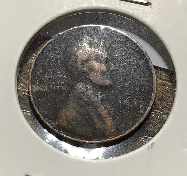 1943-Maybe-Copper-Penny?-Not-Stick-To-Magnet.-Weigh-2.02gm-Maybe-Because-Damage.-Suggestions?