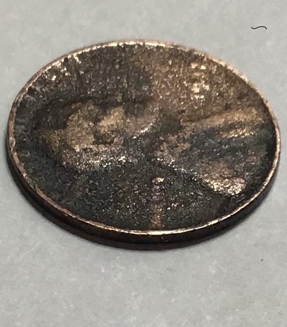 1943-Maybe-Copper-Penny?-Not-Stick-To-Magnet.-Weigh-2.02gm-Maybe-Because-Damage.-Suggestions?