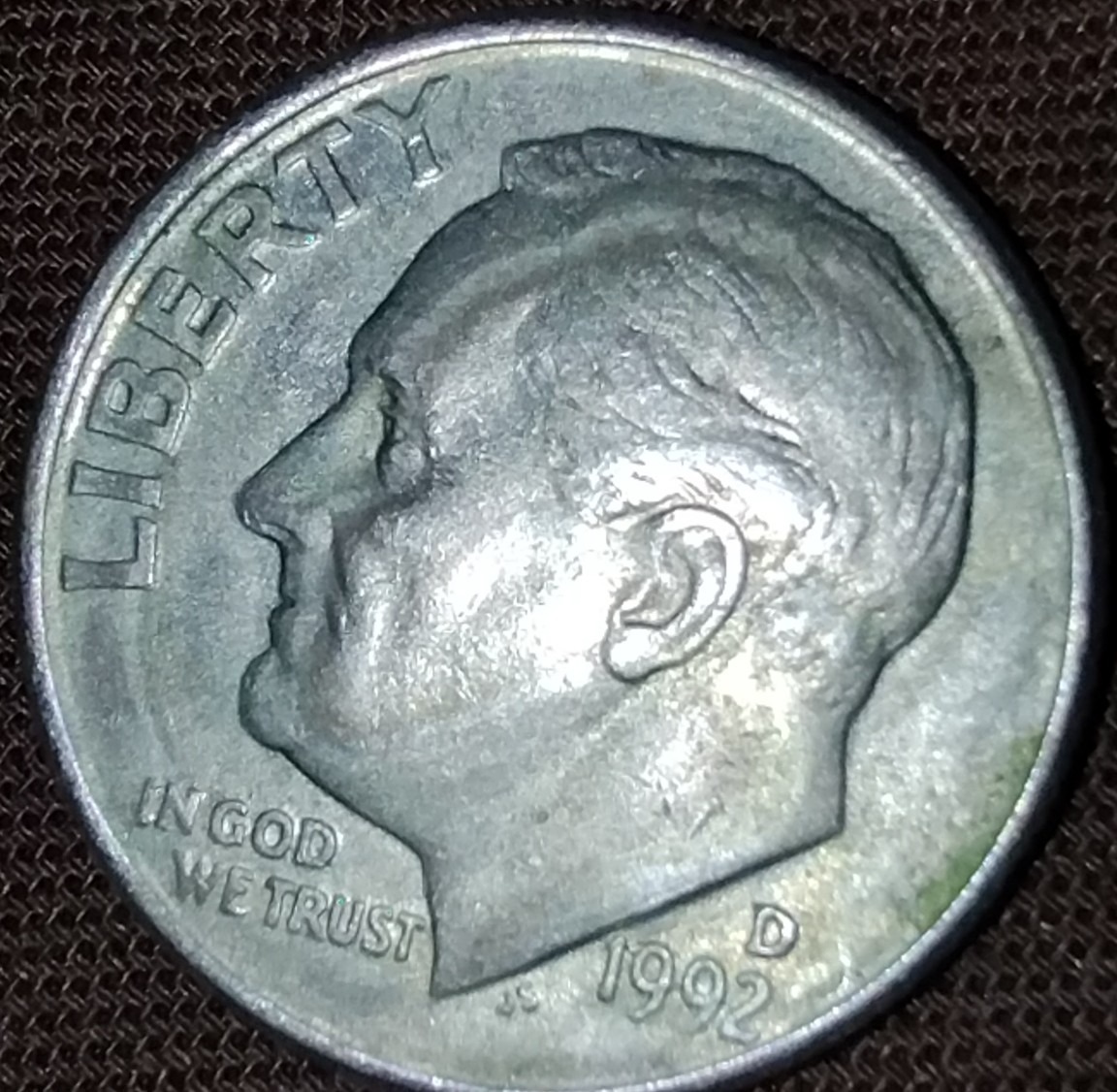 1992-D-Roosevelt-Dime