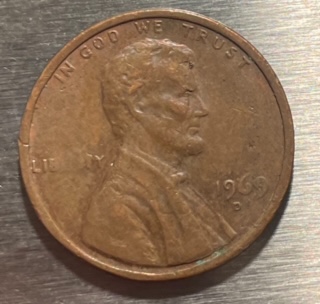 1969-D-Lincoln-Cent-Error-Or-Post-Mint-Damage?-Appreciate-Any-Help-See-Reverse!
