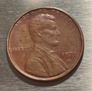1971-S-Lincoln-Cent-Error?-Appreciate-Any-Help,-See-Reverse-Side-Of-Coin