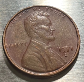 1971-S-Lincoln-Cent-Error?-Appreciate-Any-Help,-See-Reverse-Side-Of-Coin