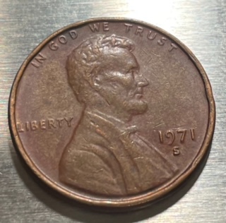 1971-S-Lincoln-Cent-Error?-Appreciate-Any-Help,-See-Reverse-Side-Of-Coin