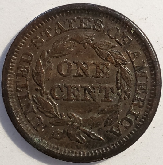 1846-Large-Cent-Found-While-Planting-Flowers