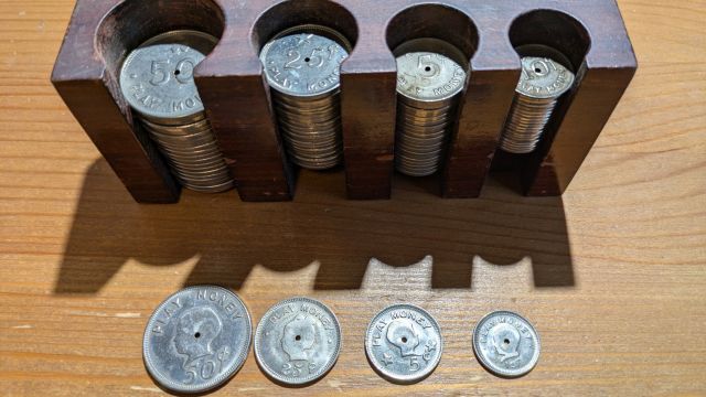 Play-Money-At-Garage-Sale