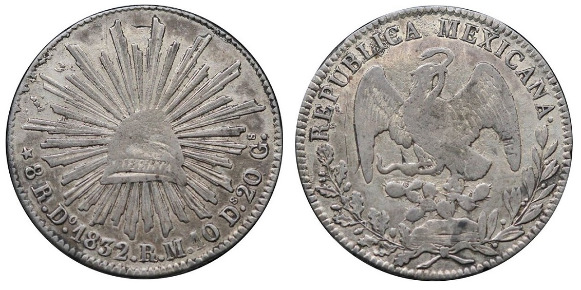 1866-CA-Jc-8-Reales-PCGS-Certified-XF