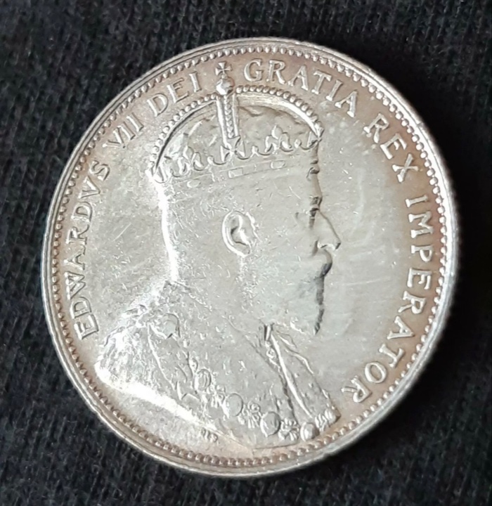 1909-Canadian-Quarter-For-Grading