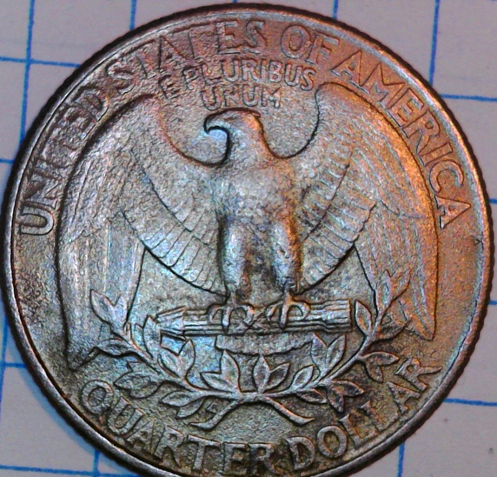1996-Quarter,-Strange-Matte-Finish,-Tiny-Bumps-And-Pitting